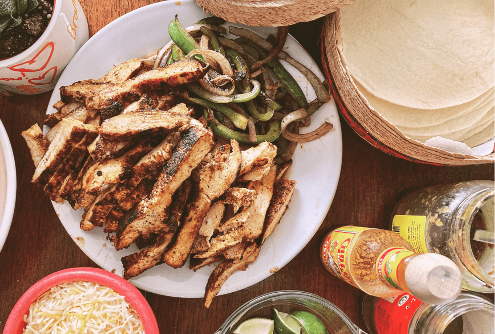 Fajitas de pollo